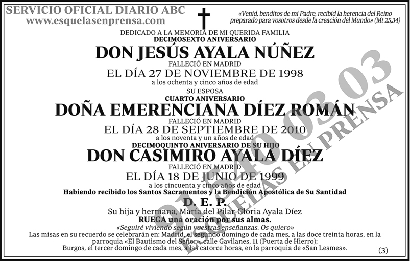 Jesús Ayala Núñez